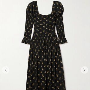 NEW WITH TAGS Doen Wilmina Dress Buttercup Bouquet Pattern